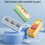 Ice Cube Mold with Lid 3-Compartment Food Grade 6