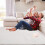 Haperlare shag runner rug 2 ft x 6 ft white 6