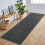 Grey Hallway Runner Rug 2x10 ft Soft Plush Shaggy 2