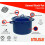 Imusa blue speckled enamel stock pot 12 quart 2