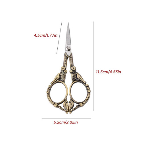 Vintage Embroidery Scissors Sharp Detail Shears 1 Pair 2
