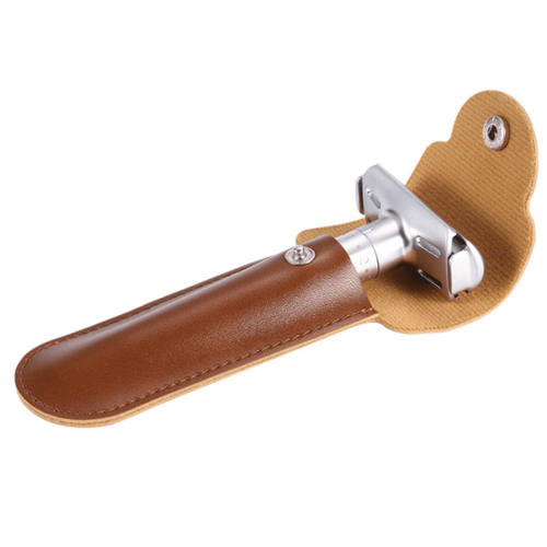 Safety Razor Travel Case PU Leather 2-Pack 2