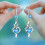 HANXIULIN water drop zircon dangle earrings 8