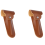 Safety Razor Travel Case PU Leather 2-Pack 8