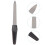 Stainless Steel Double-Sided Nail File with Plastic Handle 2