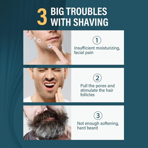 Men's shaving foam gentle refreshing 60ml 1