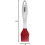 Imusa basting brush with red silicone bristles 8.5 inch 5