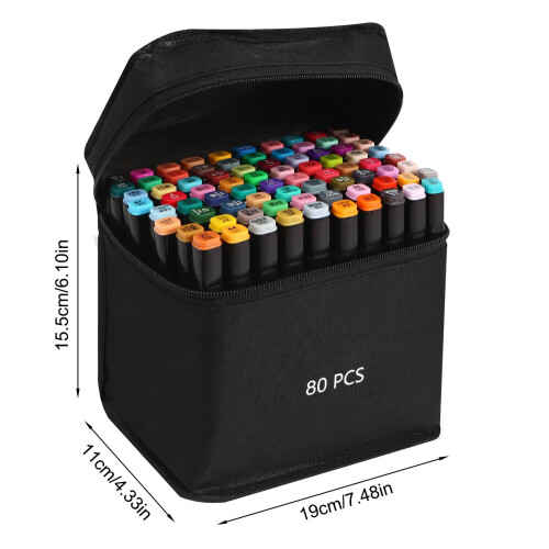 Marker Set Smooth Flow Water-Based Ink 2.2ml 2
