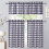 Buffalo Check Kitchen Valance Gray 56"W x 15"L 1 Panel 6