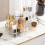 Huayishang bathroom shelf desktop cosmetic storage box dark 4
