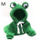 Jacenvly dog fleece clothes green medium 2