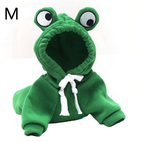 Jacenvly dog fleece clothes green medium 1