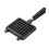 Stove Top Waffle Iron Plates Non-Stick Aluminum 2-Pack 7