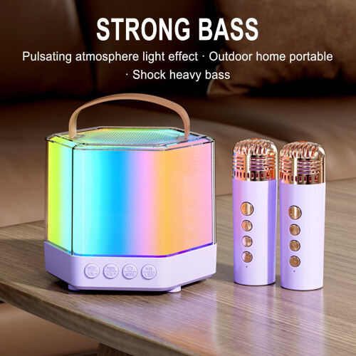 Wireless Bluetooth Microphone for Karaoke, 1 pc 2
