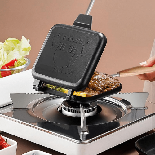 Non-Stick Double-Sided Sandwich Pan for Toast and Breakfast 2