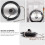 Rubber Sink Stopper with Chain 4 Pack 7
