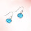 ifundom titanium steel earrings blue 1 pair 4