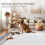 Grey bordered hallway runner rug, washable low-pile 6