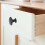 Brushed Nickel Round Pull Knobs 12 pcs 6