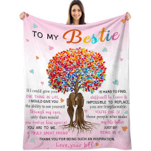 Presentes para novas mamães, Presentes para mães, Presentes de aniversário para mães, Manta com afirmações diárias para mães (127 x 152 cm)