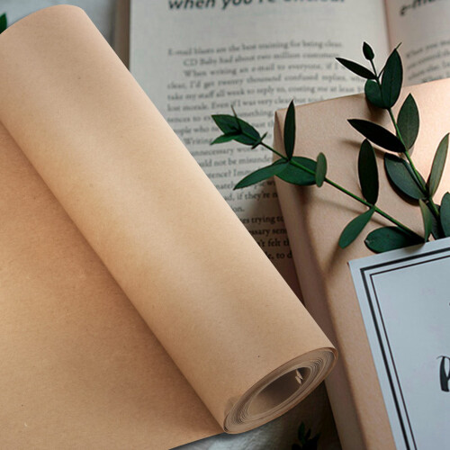 Brown Kraft Wrapping Paper Roll 30 m  30 cm 1