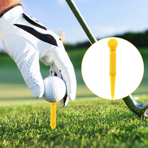 Golf Ball Pin Holder Plastic Foldable 180 Rotation 1