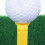 Golf Ball Pin Holder Plastic Foldable 180 Rotation 7