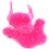 Palm-Shaped Massage Glove with 9 Roller Balls Pink 3