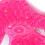 Palm-Shaped Massage Glove with 9 Roller Balls Pink 5
