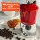 IMUSA Espresso Stovetop Coffeemaker Red 3 Cup 6