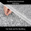 Modern shaggy runner rug with rubber backing 2 ft x 8 ft 7
