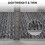 Area Rug Woven Black 5' x 7' 6