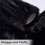 Haperlare modern shag runner rug 2 ft x 8 ft black 5