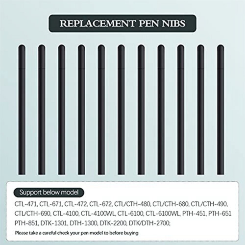 Replacement Pen Nibs Black for Bamboo CTL471 CTL671 CTL672 1