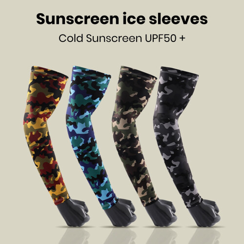 Sun Protection Arm Sleeves UV-Proof Breathable 1 Pair 1