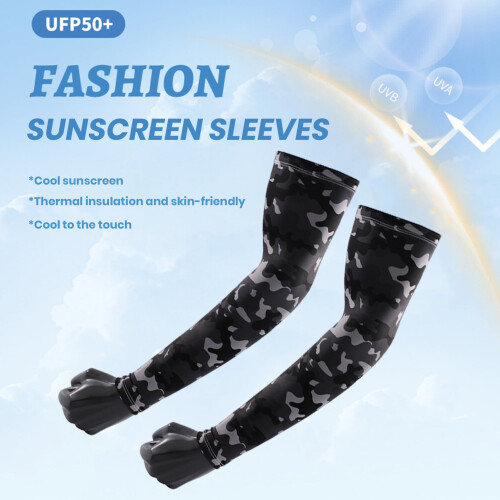 Sun Protection Arm Sleeves UV-Proof Breathable 1 Pair 2