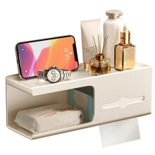 Porte-Papier Toilette Mural en Acier au Carbone, Idéal pour Ranger les Outils de Salle de Bain