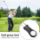 Golf divot repair tool stainless steel foldable magnetic 3