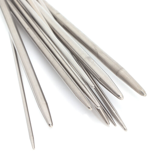 Stainless Steel Round Knitting Needles 120cm 2