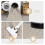 Area Rug Woven Beige 5' x 7' 4