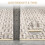 Area Rug Woven Beige 5' x 7' 7