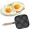 Cast Iron Egg Frying Pan Non-Stick Wooden Handle 4 Cup 5