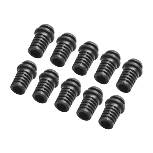 PVC cable gland connector with rubber sheath 10 pcs 1