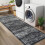 Haperlare entryway rug vintage runner 2' x 6' 2