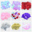 Iridescent Christmas Sequins with Hole 10g 16mm Blue 6