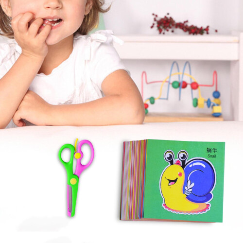 Children's Paper Cutting Activity Set Educational DIY Book 1
