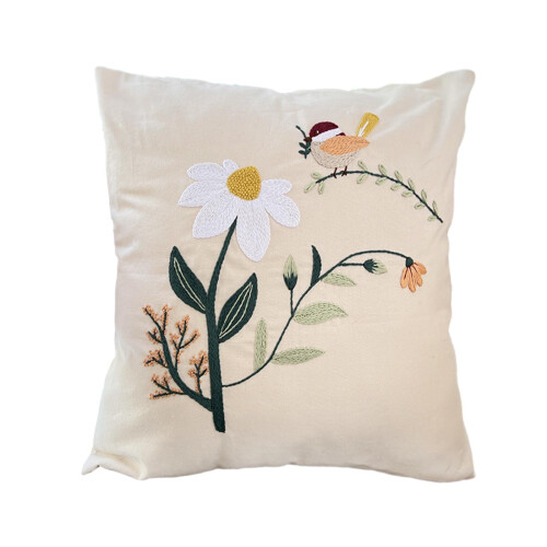 Embroidery Pillow Cover Kit for Beginners 1 Piece 2