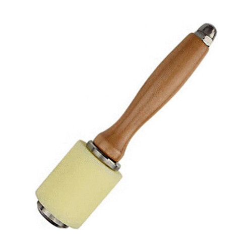Leather Carving Mallet with Nylon Head and Wood Handle 2