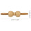 Handheld Roller Massage Stick for Trigger Point Therapy 1 Pc 3