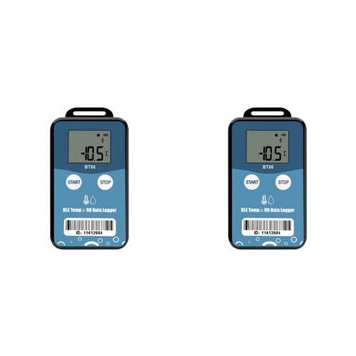 2X BT06  Humidity Temperature Data Logger Digital 32000 Point Internal Sensor Long Distance  Recorder